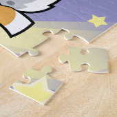 Cartoon Cardigan Welsh Corgi Legpuzzel (Zijkant)