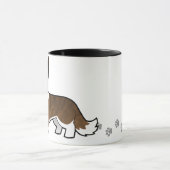 Cartoon Cardigan Welsh Corgi Mok (Midden)