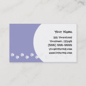 Cartoon Cardigan Welsh Corgi Visitekaartje (Achterkant)