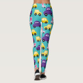Cartoon Cars Leggings (Achterkant)