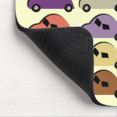 Cartoon Cars Mousepad Muismat (Hoek)