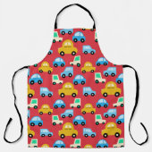 Cartoon Cars Schort (Voorkant)