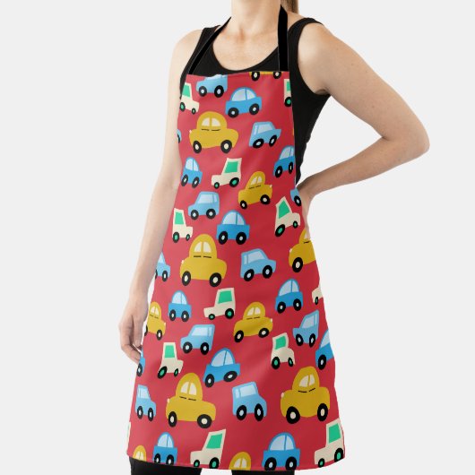 Cartoon Cars Schort (Insitu)