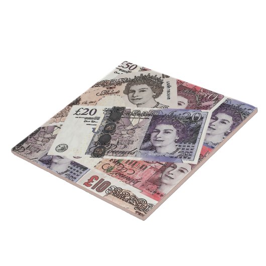 Cartoon Cash Tegeltje (Zijkant)