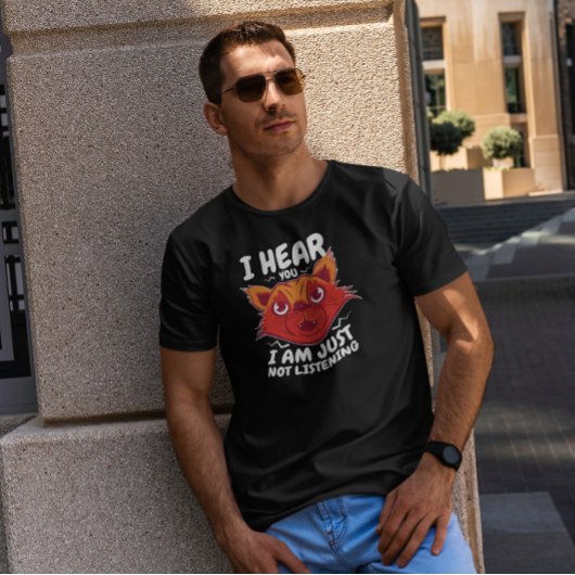 Cartoon Cat Animal Funny T-shirt