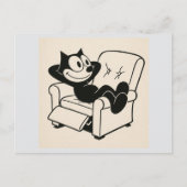 Cartoon Cat Briefkaart (Voorkant)