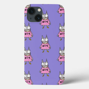 Cartoon Cat Case-Mate iPhone Case