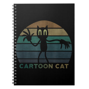 Cartoon Cat Creepypasta Koolkattendeksel Notitieboek