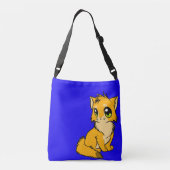 Cartoon Cat Crossbody Tas (Achterkant)