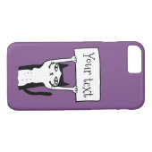 Cartoon Cat Hoesje-Mate iPhone Case (Achterkant (Horizontaal))