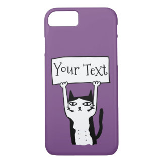 Cartoon Cat Hoesje-Mate iPhone Case