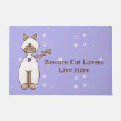 Cartoon Cat Kat Deurmat (Voorkant)