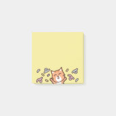 Cartoon cat memo post-it® notes (Voorkant)