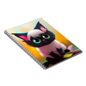 Cartoon Cat Notitieboek (Rechterzijde)