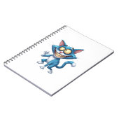 Cartoon Cat Notitieboek (Linkerzijde)