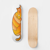 Cartoon Cat Persoonlijk Skateboard (Voorkant)