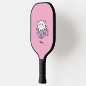 Cartoon cat pickleball paddle (Links)