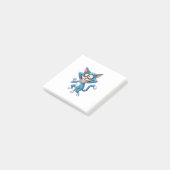 Cartoon Cat Post-it® Notes (Schuin)