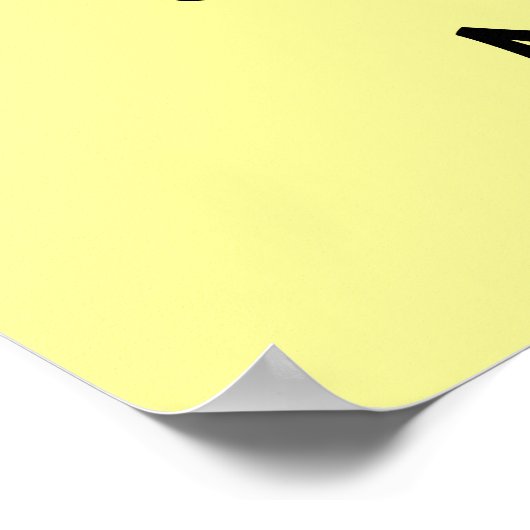 Cartoon Cat Poster (Hoek)