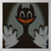 Cartoon Cat Poster (Voorkant)