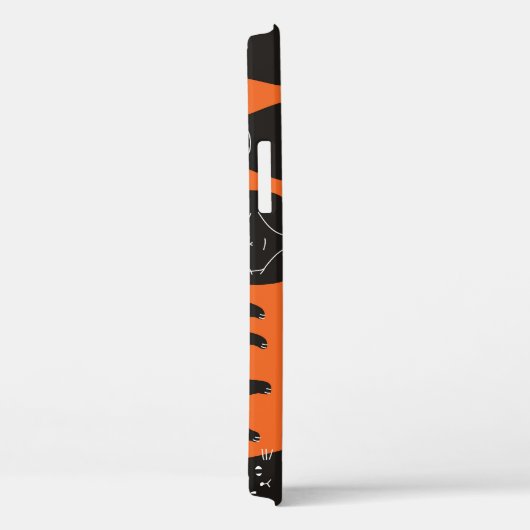 Cartoon Cats Hand getrokken patroon Case-Mate iPhone Case (Achterkant / Rechts)