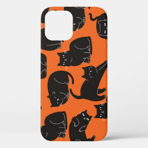 Cartoon Cats Hand getrokken patroon Case-Mate iPhone Case