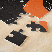 Cartoon Cats Hand getrokken patroon Legpuzzel (Zijkant)