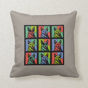 Cartoon Cattle Dogs Kussen