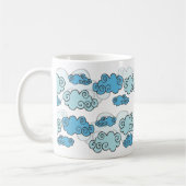 Cartoon Celtic Clouds Koffiemok (Links)