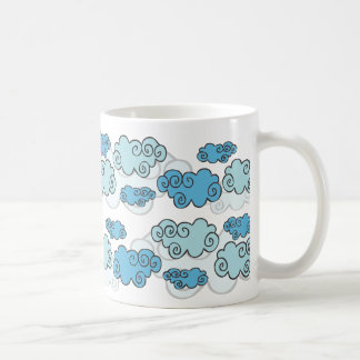 Cartoon Celtic Clouds Koffiemok