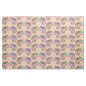 cartoon chameleon stof (Fat Quarter)