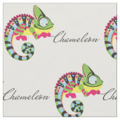 cartoon chameleon stof (Close Up)