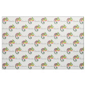 cartoon chameleon stof (Fat Quarter)