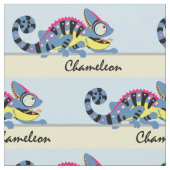 cartoon chameleon stof (Close Up)