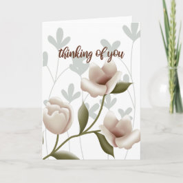 Cartoon Champagnedrukte Bloemen Kaart