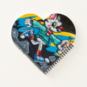 Cartoon Chaos Notitieboek (Achterkant)