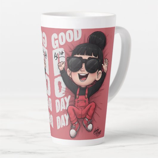 Cartoon characters  latte mok (Rechterhoek)