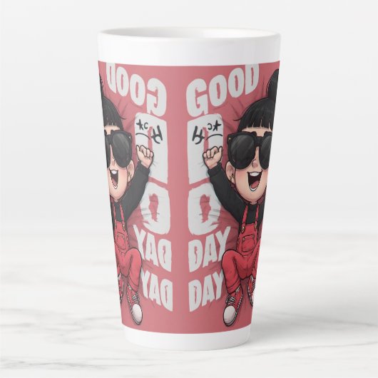 Cartoon characters  latte mok (Voorkant)