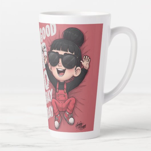 Cartoon characters  latte mok (Rechts)