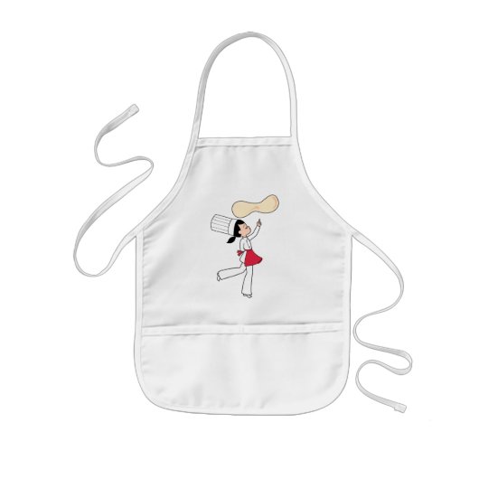 Cartoon Chef Apron Kinder Schort (Voorkant)