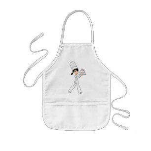 Cartoon Chef Apron Kinder Schort
