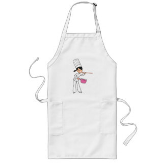 Cartoon Chef Apron Lang Schort