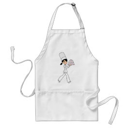 Cartoon Chef Apron Standaard Schort