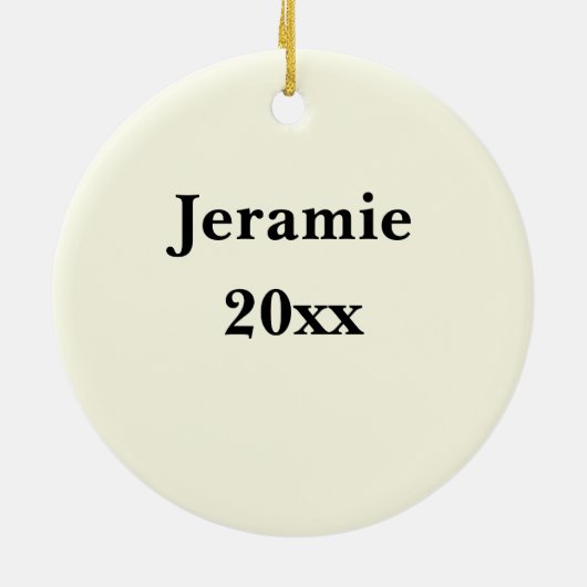 Cartoon Chef, "Chief Cook and Bottle Washer" Keramisch Ornament (Achterkant)