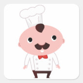 Cartoon Chef Stickers (Voorkant)