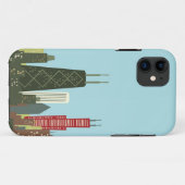 Cartoon Chicago Case-Mate iPhone Case (Achterkant (horizontaal))