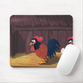 Cartoon Chicken Hen House Muismat (Met muis)