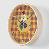 Cartoon Chicken kitchen wall clock (Hoek)