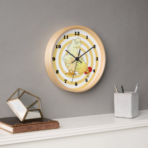 Cartoon Chicken Kitchen Wall Clock