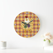 Cartoon Chicken kitchen wall clock Grote Klok (Huis)